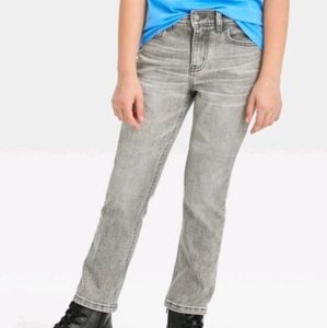 NEW, Cat & Jack Relax Straight, Adjustable Waist Boys Jeans